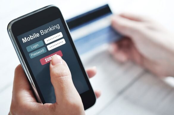 Man using mobile banking service I LegalTechMunch