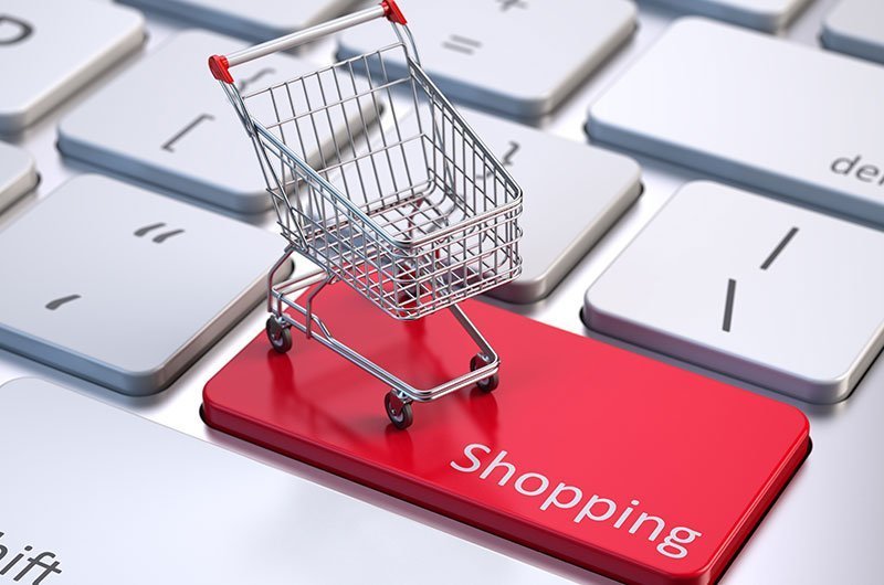 A Shopping Cart on Keyboard | LegalTechMunch