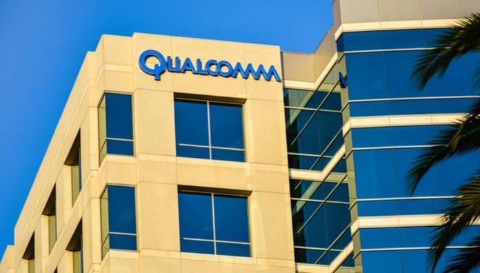 Qualcomm logo on building I LegalTechMunch