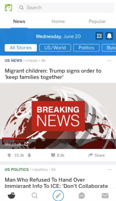 Reddit launches news tab showing work news publications | LegalTechMunch