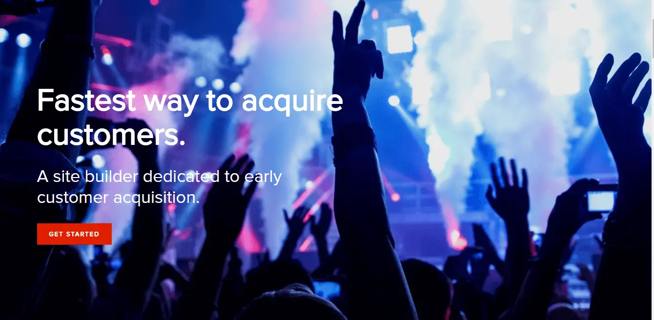 Launchrock landing page software