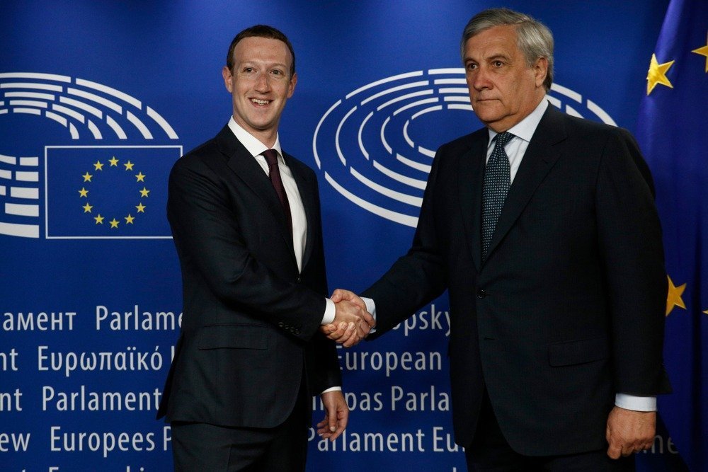 Terror Takedown: EU Fines Social Media for Extremist Content 1 Facebook CEO and EU President- Terror Takedown | LegalTechMunch