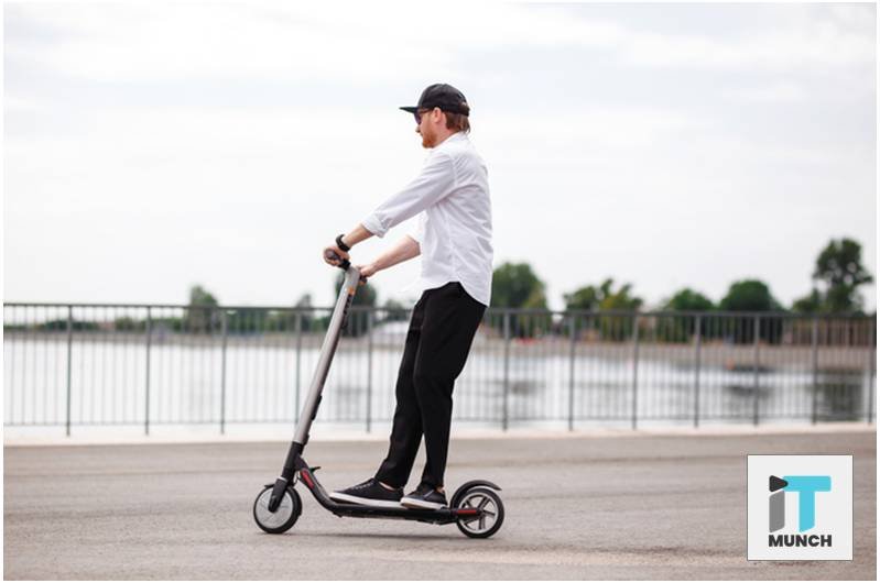 Man Enjoying a Ride on an E-Scooter | LegalTechMunch