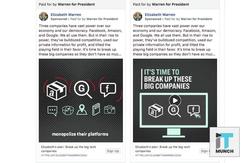 The Irony Behind Facebook Removing Elizabeth Warren's Ads 1 Facebook removes Elizabeth Warren’s Ads | LegalTechMunch