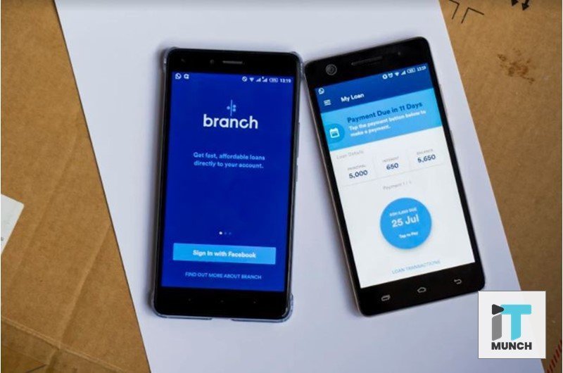 Two Mobile Phones with the Branch Mobile App Dashboard | LegalTechMunch