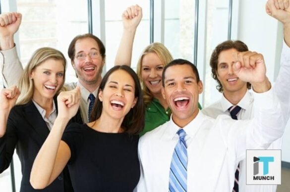 Employees Cheering up I LegalTechMunch