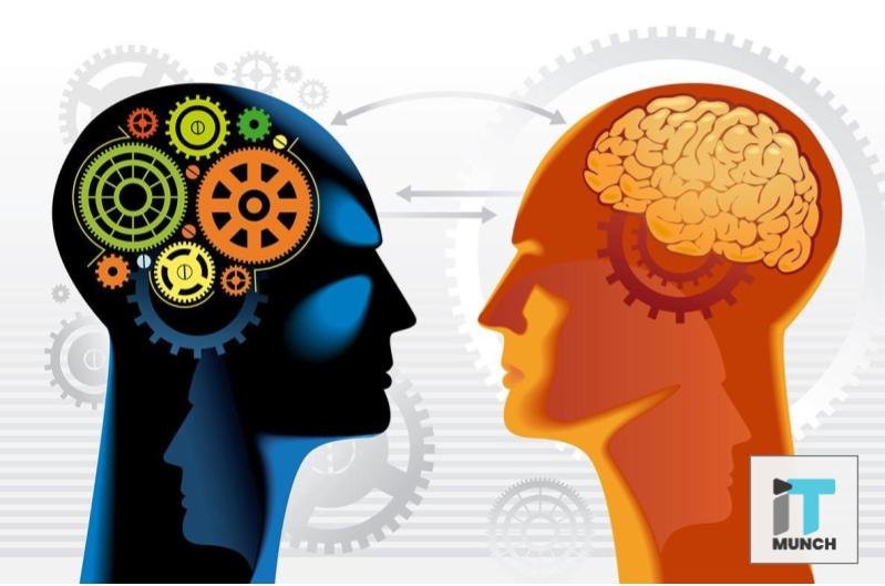 AI Chatbot By Mailbox: You New Chief of Staff 1 Diagram of Two Human Brains Working | LegalTechMunch