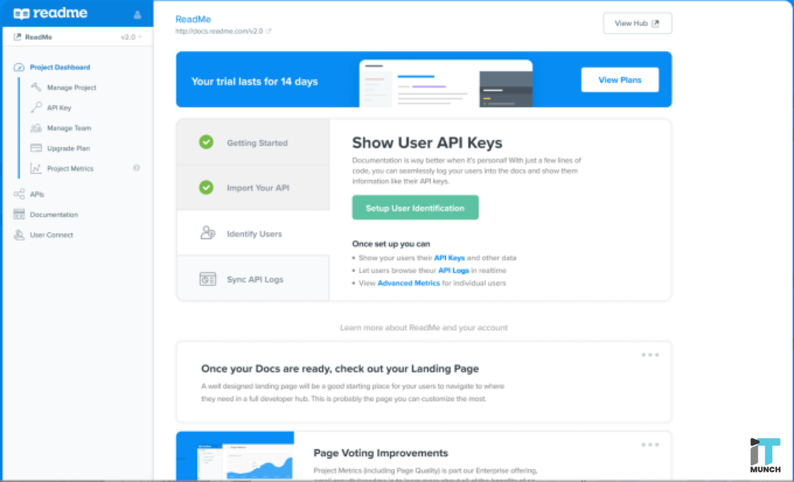 ReadMe interactive docs | LegalTechMunch
