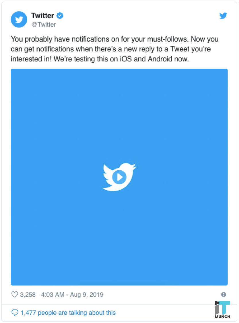 Twitter notifications test by Twitter | LegalTechMunch