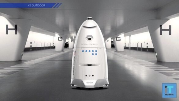 Security robots in parking | LegalTechMunch