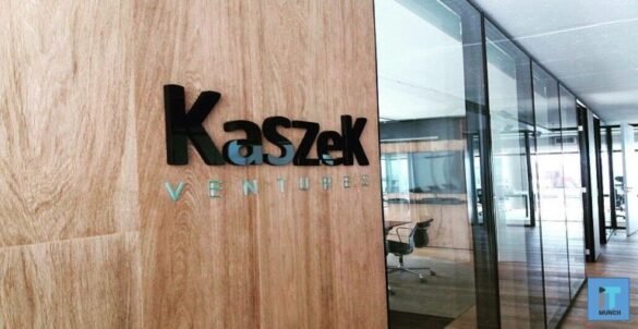 Kaszek Ventures written on office wall I LegalTechMunch