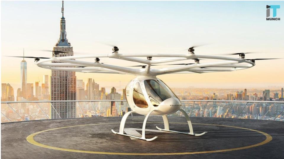 Volocopter raises $55M For Flying Taxi Service