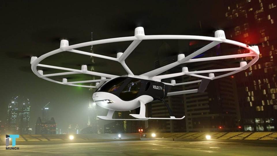 Volocoppter flying taxi project  | LegalTechMunch
