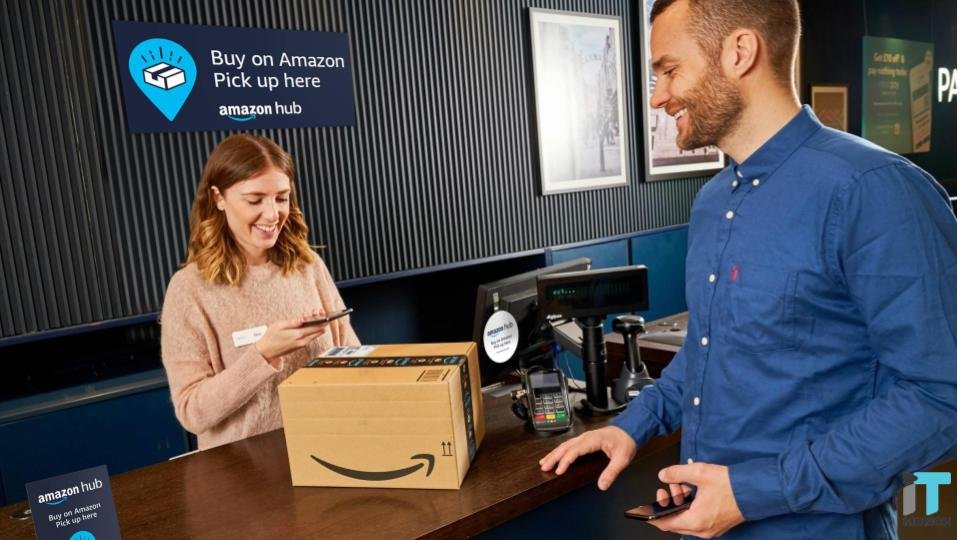 Amazon Delivery Pickup Counter | LegalTechMunch