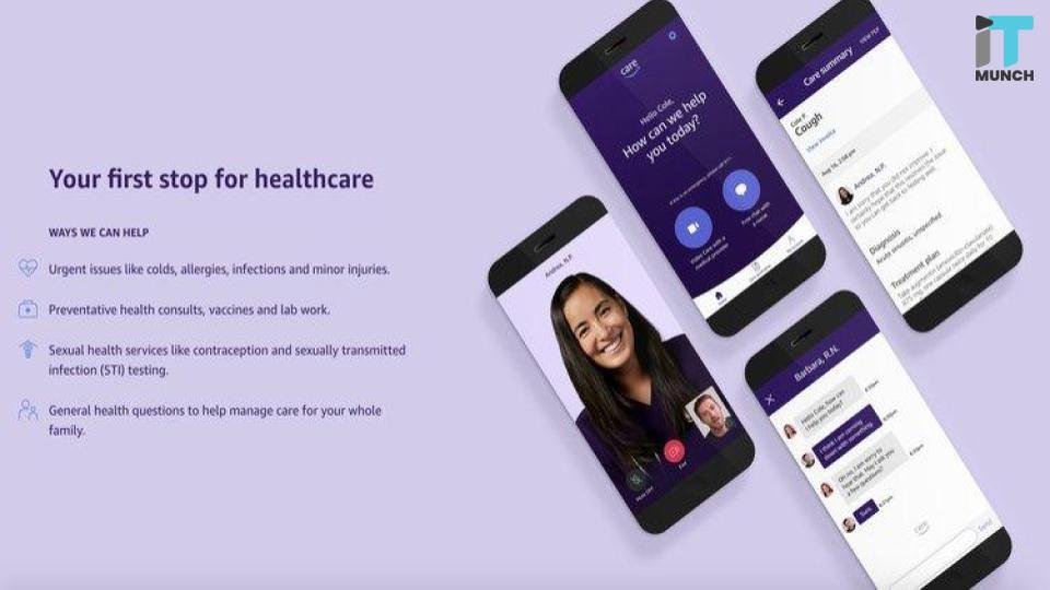 Amazon Care, virtual and in-person healthcare app for employees | IT Munch