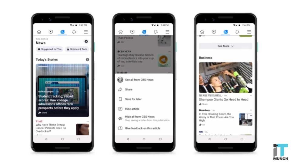 Facebook begins testing News, its new division for journalism 1 Facebook news | LegalTechMunch