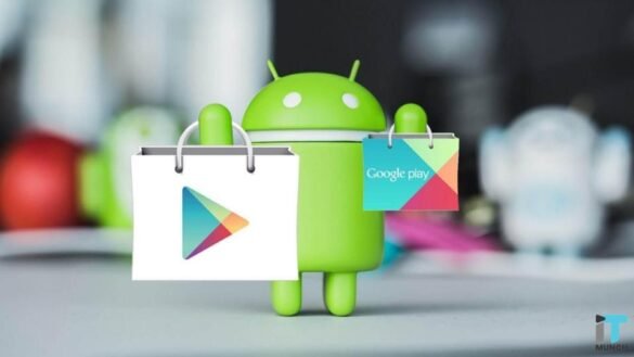Android dummy carrying play store logo I LegalTechMunch