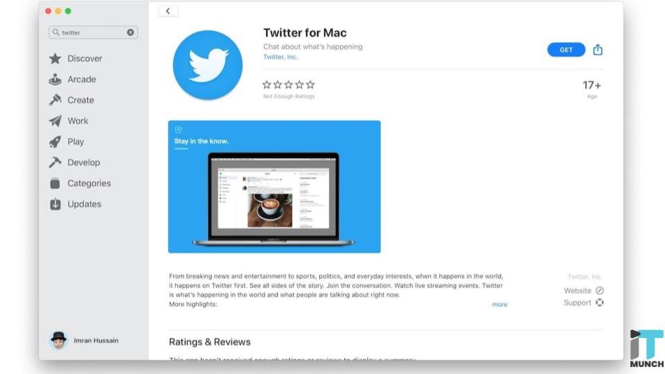 Twitter app for Mac | LegalTechMunch