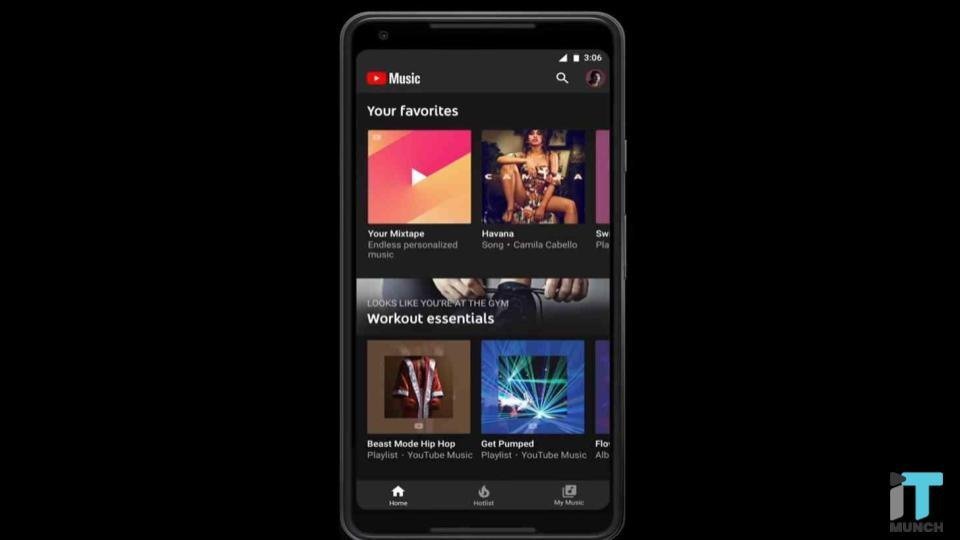 YouTube Music will be preadded on Android 10 and latest Android 9 devices