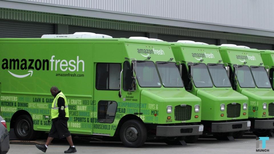 Amazon fresh truck | LegalTechMunch