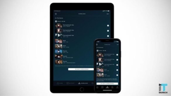 Tablet and mobile showing video download feature I LegalTechMunch