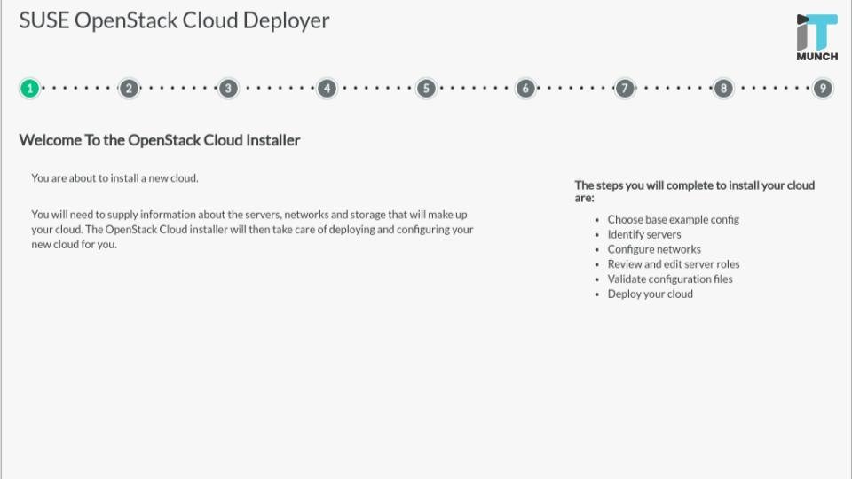 OpenStack Cloud Installer by Suse