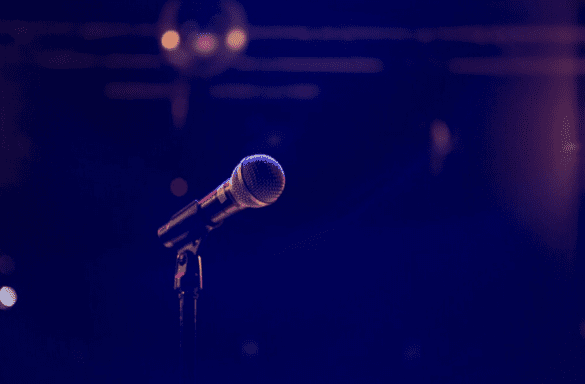 Mic on stage