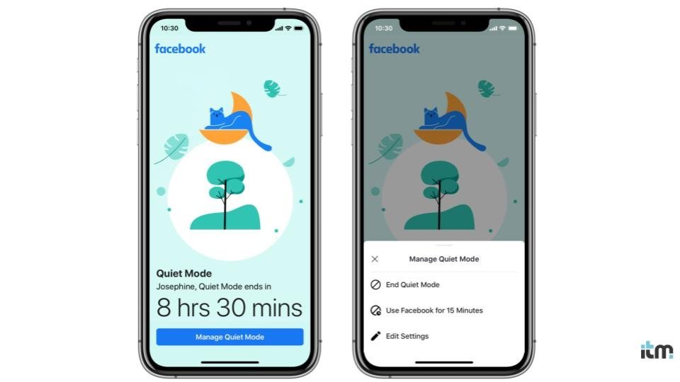 Facebook usage being disaplyed on the phone | LegalTechMunch