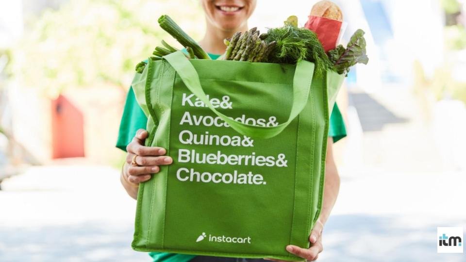 A person holding Instacart bag | LegalTechMunch