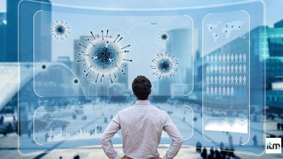 A person looking at the virtual display screen | LegalTechMunch