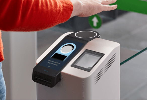 Contactless palm payments by Amazon One | LegalTechMunch