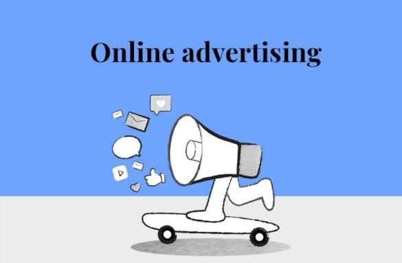 Online advertising concept