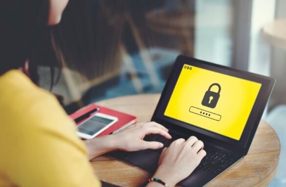 Lock Icon Password Protected Graphic Concept