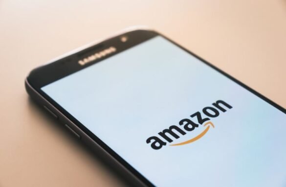 Amazon application on a mobile phone