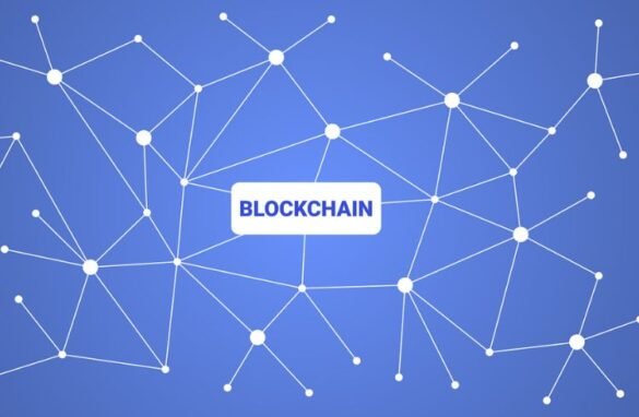Blockchain technology concept