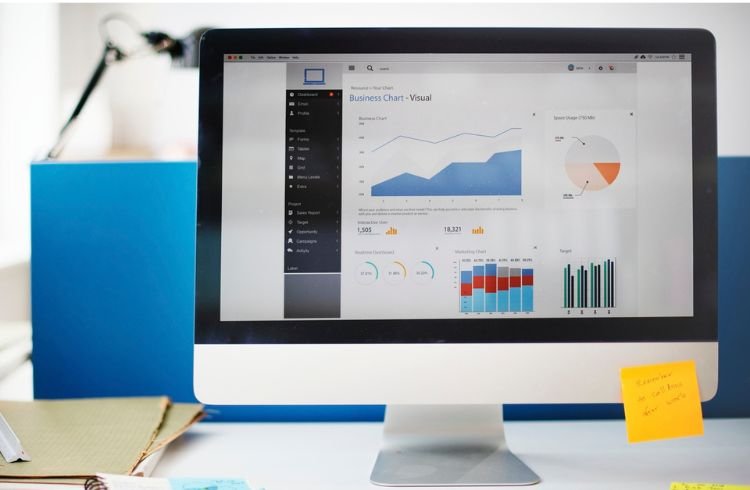 Graph Growth Success Strategy Marketing Computer Concept