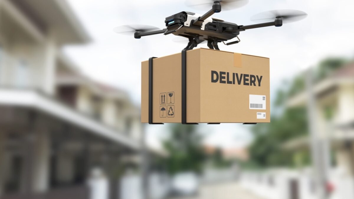 Boosting Logistics and Supply Chain Efficiency with Autonomous Drones