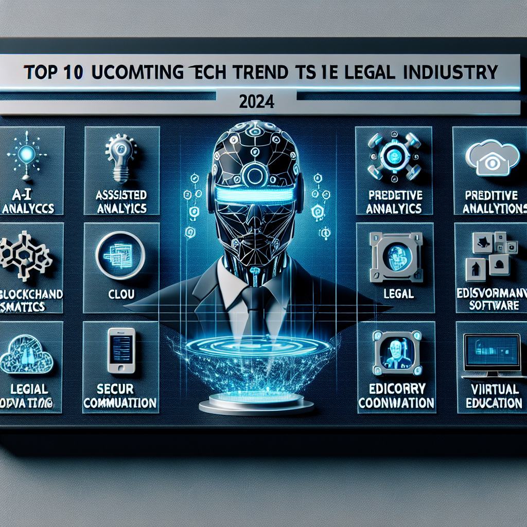 Top 10 Legal Tech Trends to Watch in 2024